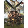 CLEMENTONI - 180 pieces Super - Dragons