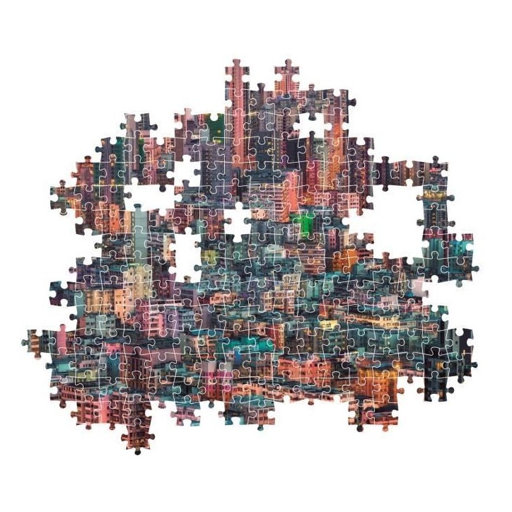 CLEMENTONI - Compact 1500 pieces - Hong-Kong, The Hive CLEMENTONI - Compact 1500 pieces - Hong-Kong, The Hive