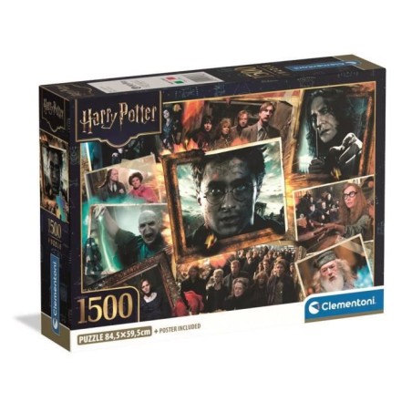 CLEMENTONI - Compact 1500 pieces - Harry Potter
