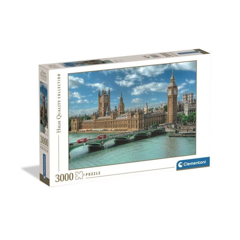 CLEMENTONI - 3000 pieces - The Houses of Parliament CLEMENTONI - 3000 pieces - The Houses of Parliament