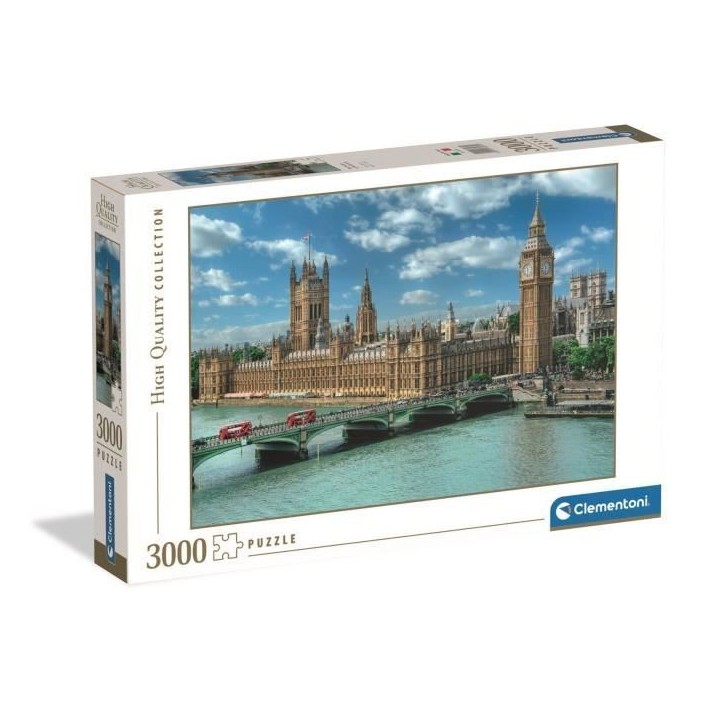 CLEMENTONI - 3000 pieces - The Houses of Parliament CLEMENTONI - 3000 pieces - The Houses of Parliament