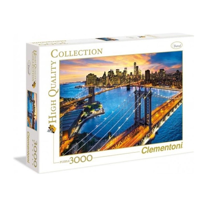 Clementoni - 3000 pieces - New York Clementoni - 3000 pieces - New York