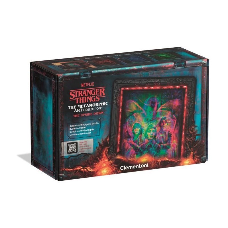 CLEMENTONI - The Morphing Collection - Stranger Things - Cadre lumineu CLEMENTONI - The Morphing Collection - Stranger Things - Cadre lumineu
