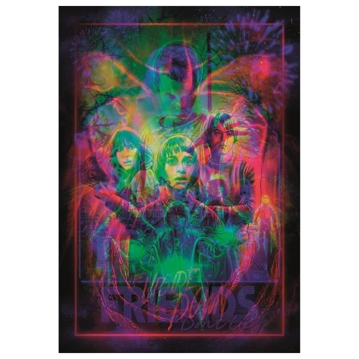 CLEMENTONI - The Morphing Collection - Stranger Things - Cadre lumineux V1 CLEMENTONI - The Morphing Collection - Stranger Things - Cadre lumineux V1