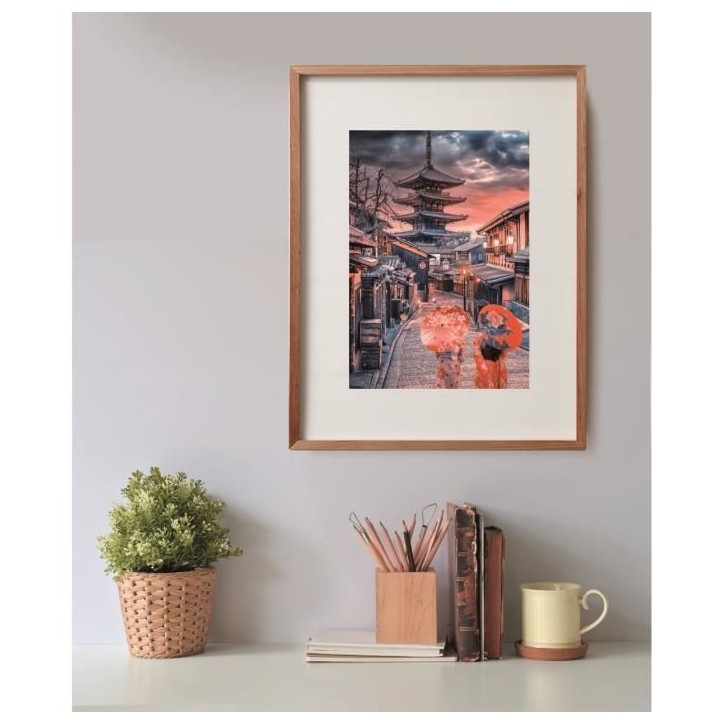 CLEMENTONI - Compact 500 pieces - Evening in Kyoto CLEMENTONI - Compact 500 pieces - Evening in Kyoto
