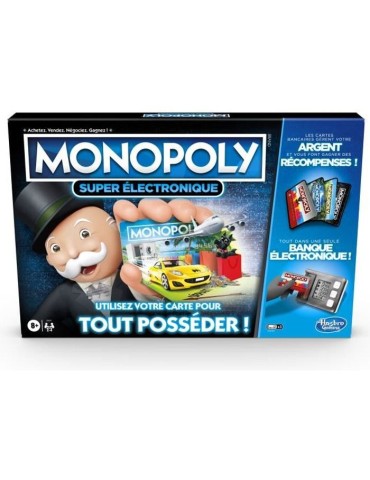 MONOPOLY - Electronique Ultimate Rewards - Jeu de société - Jeu de plateau - A partir de 8 ans - Version Française