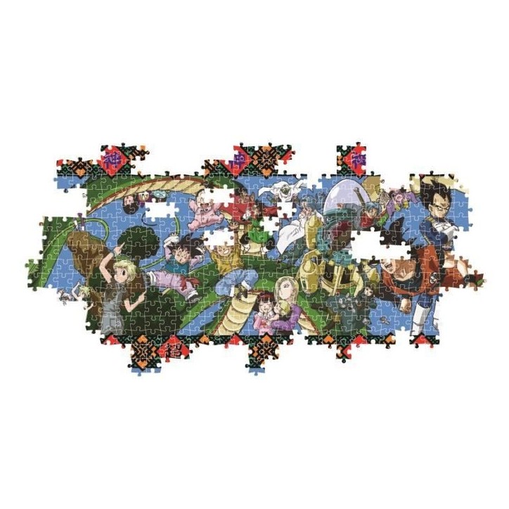 CLEMENTONI - Compact 1000 pieces Panorama - Dragon Ball Super CLEMENTONI - Compact 1000 pieces Panorama - Dragon Ball Super