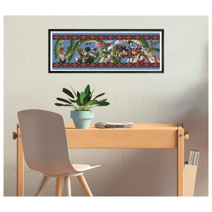 CLEMENTONI - Compact 1000 pieces Panorama - Dragon Ball Super CLEMENTONI - Compact 1000 pieces Panorama - Dragon Ball Super