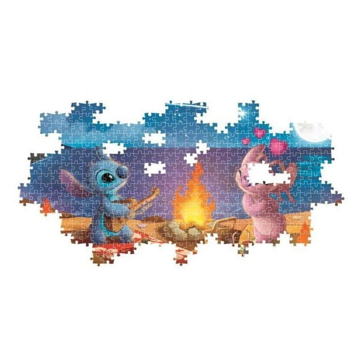 Puzzle 1000 pieces Stitch, Panorama Compact, CLEMENTONI, Dimensions du puzzle 98 x 33 cm Puzzle 1000 pieces Stitch, Panorama Compact, CLEMENTONI, Dimensions du puzzle 98 x 33 cm