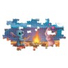 Puzzle 1000 pieces Stitch, Panorama Compact, CLEMENTONI, Dimensions du
