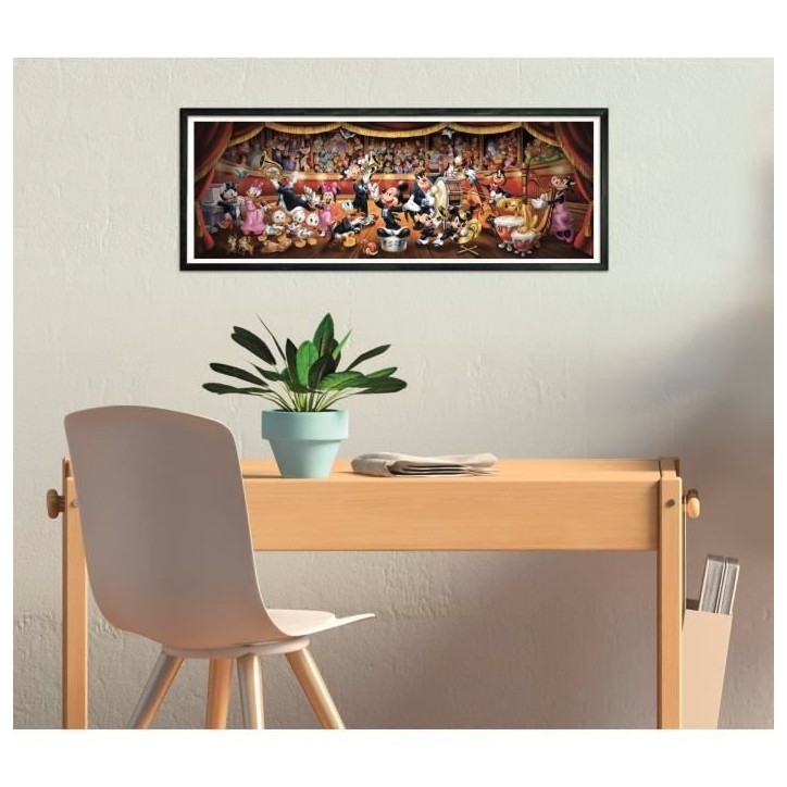 CLEMENTONI - Compact 1000 pieces Panorama - Disney Orchestra CLEMENTONI - Compact 1000 pieces Panorama - Disney Orchestra
