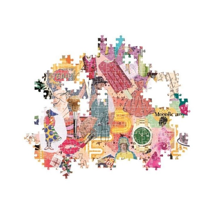 CLEMENTONI - Compact 1000 pieces - More is more - Fashion & Design CLEMENTONI - Compact 1000 pieces - More is more - Fashion & Design