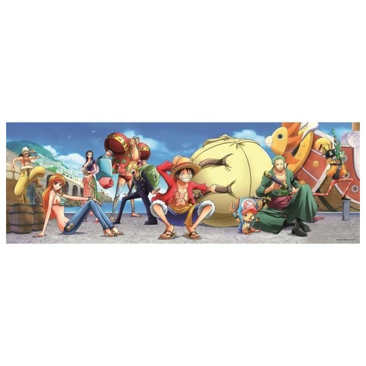 CLEMENTONI - Compact 1000 pieces Panorama - One Piece CLEMENTONI - Compact 1000 pieces Panorama - One Piece
