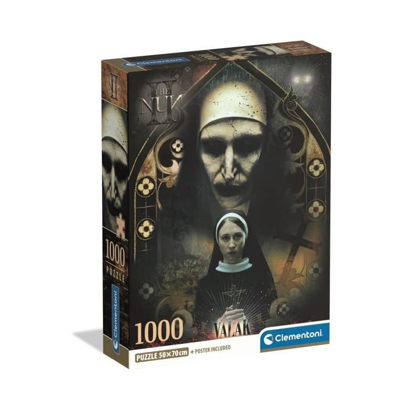 CLEMENTONI - Compact 1000 pieces - La None CLEMENTONI - Compact 1000 pieces - La None