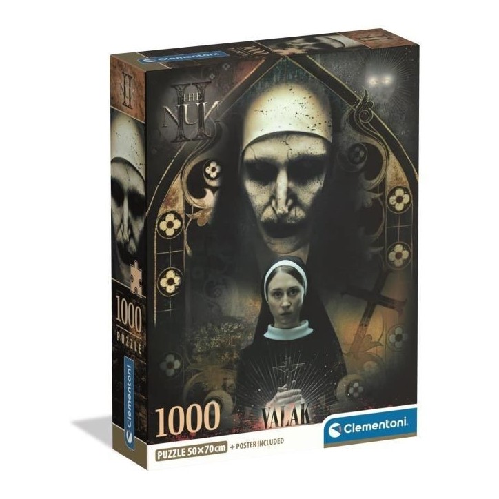 CLEMENTONI - Compact 1000 pieces - La None CLEMENTONI - Compact 1000 pieces - La None