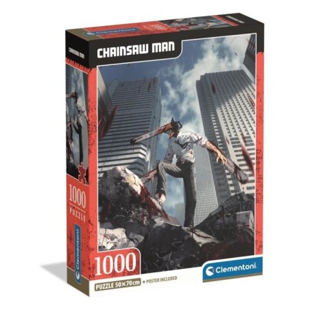 CLEMENTONI - Compact 1000 pieces - Chainsaw Man