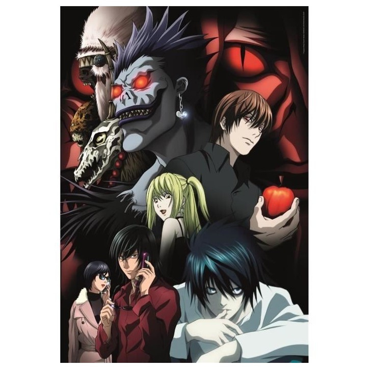 CLEMENTONI - Compact 1000 pieces - Death Note CLEMENTONI - Compact 1000 pieces - Death Note