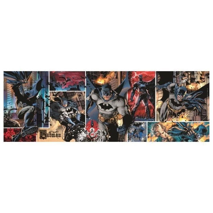 CLEMENTONI - Compact 1000 pieces Panorama - Batman CLEMENTONI - Compact 1000 pieces Panorama - Batman