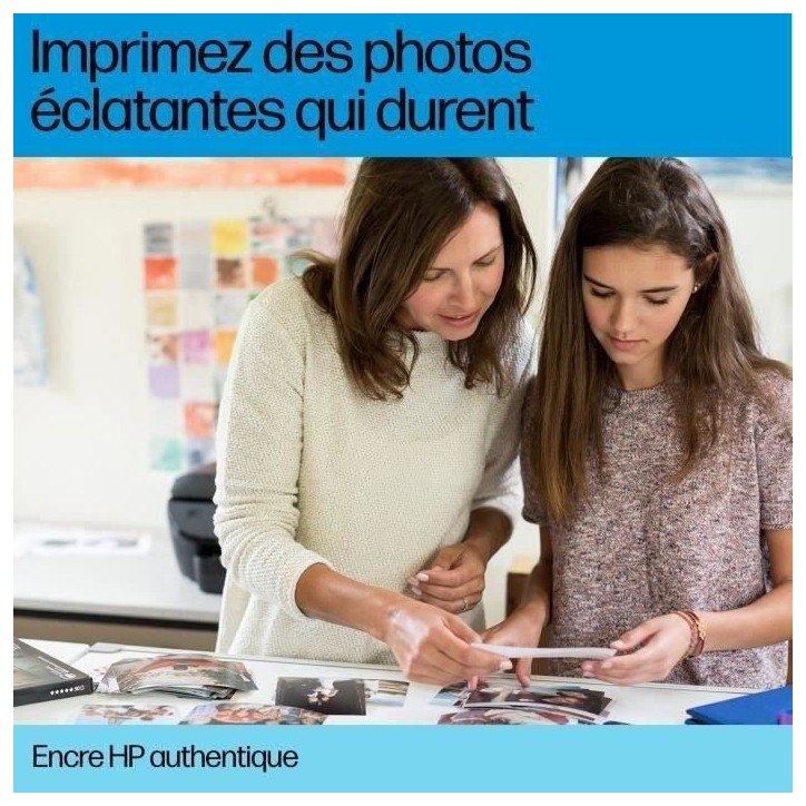 HP 304 Pack de 2 cartouches d'encre noire et trois couleurs authentiques (3JB05AE) pour DeskJet 2620/2630/3720/3730, Envy 5020/5