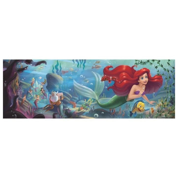 CLEMENTONI - Compact 1000 pieces Panorama - La Petite Sirene CLEMENTONI - Compact 1000 pieces Panorama - La Petite Sirene