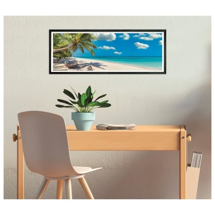CLEMENTONI - Compact 1000 pieces Panorama - Swinging by the Oc CLEMENTONI - Compact 1000 pieces Panorama - Swinging by the Oc