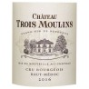Château Trois Moulins 2016 Haut-Médoc Cru Bourgeois - Vin rouge de B
