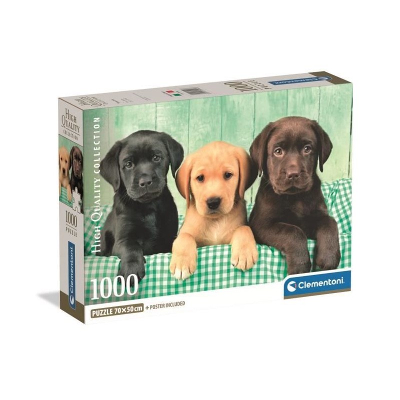 CLEMENTONI - Compact 1000 pieces - Three Labs CLEMENTONI - Compact 1000 pieces - Three Labs