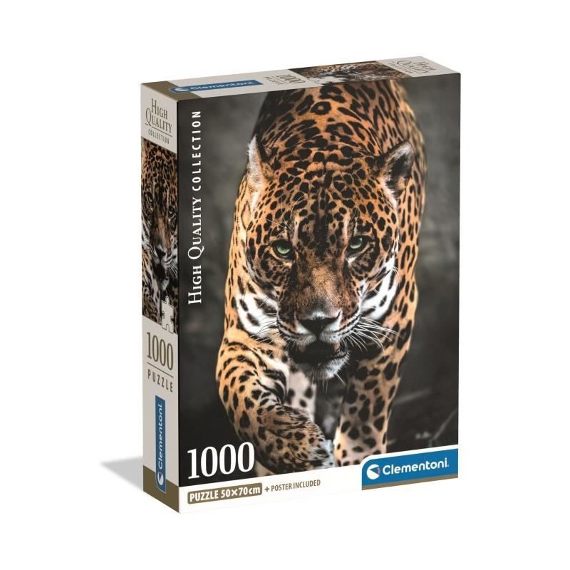 CLEMENTONI - Compact 1000 pieces - Walk of the Jaguar CLEMENTONI - Compact 1000 pieces - Walk of the Jaguar