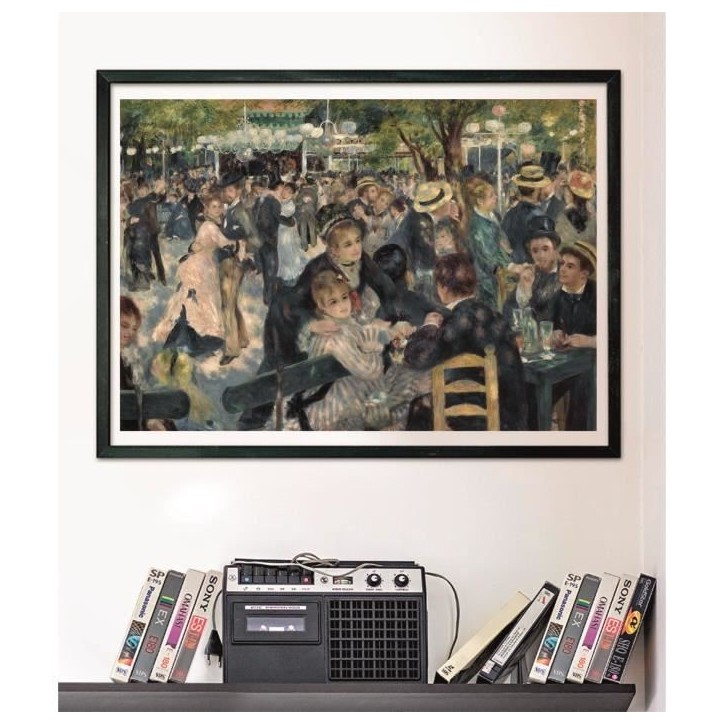 CLEMENTONI - Compact 1000 pieces - Renoir : Bal du Moulin CLEMENTONI - Compact 1000 pieces - Renoir : Bal du Moulin
