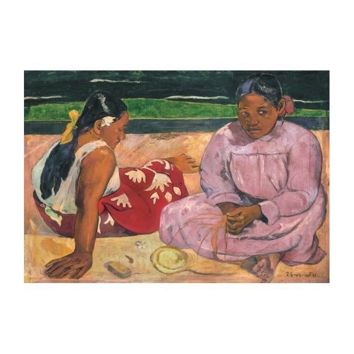CLEMENTONI - Compact 1000 pieces - Gauguin : Femmes de Tahiti CLEMENTONI - Compact 1000 pieces - Gauguin : Femmes de Tahiti