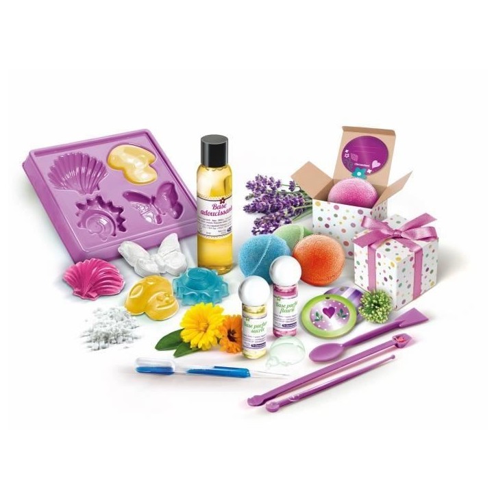 Jeu de création de savons - CLEMENTONI - Mon laboratoire des savons - Pour enfants a partir de 8 ans Jeu de création de savons - CLEMENTONI - Mon laboratoire des savons - Pour enfants a partir de 8 ans