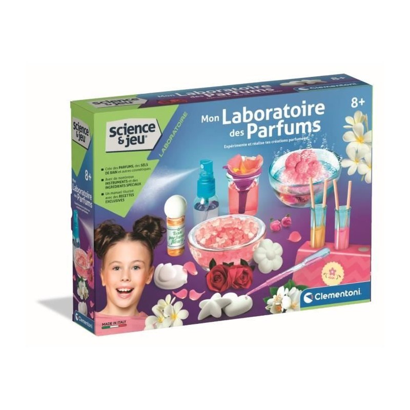 Kit création de parfums - CLEMENTONI - Mon laboratoire des parfums - Kit création de parfums - CLEMENTONI - Mon laboratoire des parfums -