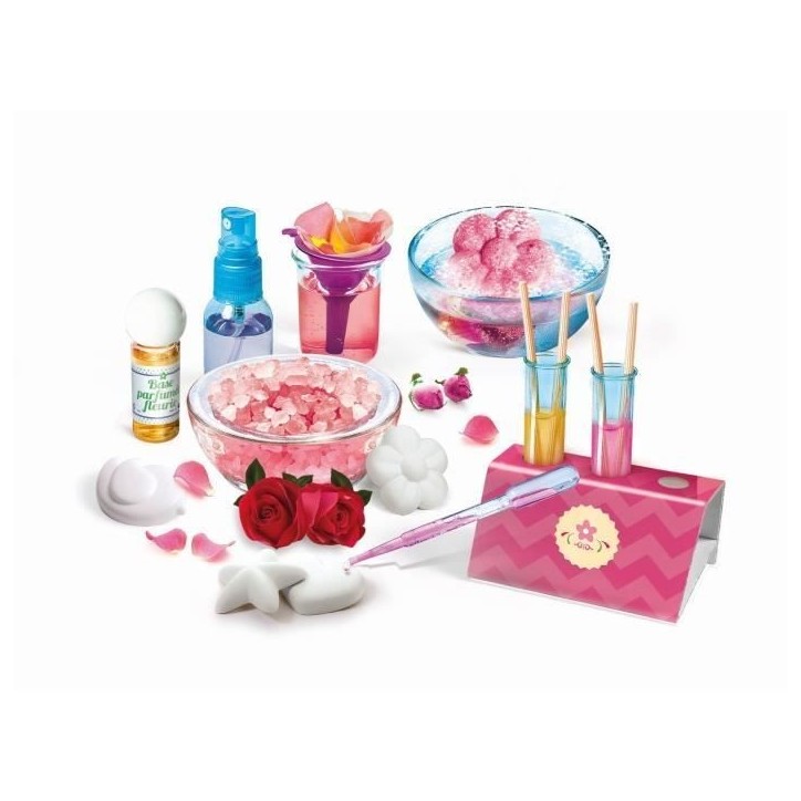 Kit création de parfums - CLEMENTONI - Mon laboratoire des parfums - Pour enfants a partir de 8 ans Kit création de parfums - CLEMENTONI - Mon laboratoire des parfums - Pour enfants a partir de 8 ans