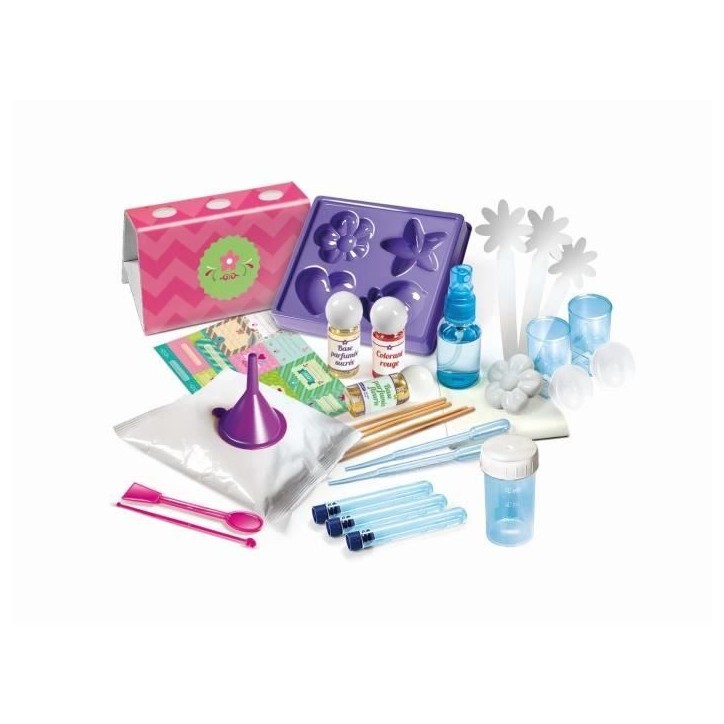 Kit création de parfums - CLEMENTONI - Mon laboratoire des parfums - Pour enfants a partir de 8 ans Kit création de parfums - CLEMENTONI - Mon laboratoire des parfums - Pour enfants a partir de 8 ans