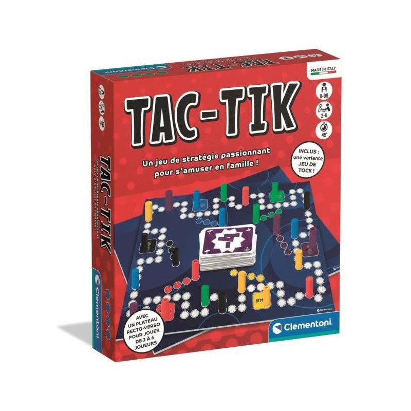 CLEMENTONI - Tac-Tik, jeu de plateau CLEMENTONI - Tac-Tik, jeu de plateau