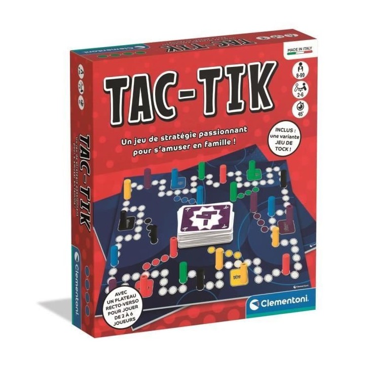 CLEMENTONI - Tac-Tik, jeu de plateau CLEMENTONI - Tac-Tik, jeu de plateau