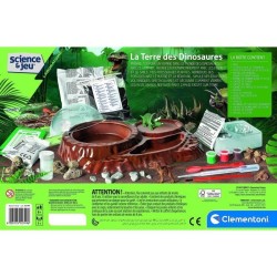 Clementoni - Sciences et jeu - Le monde des dinosaures - Terrarium a c