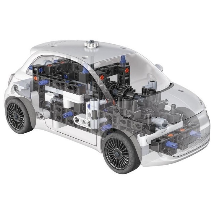 Clementoni - Coffret de construction Fiat 500 électrique - Application dispoonible - Fabriqué en Italie Clementoni - Coffret de construction Fiat 500 électrique - Application dispoonible - Fabriqué en Italie
