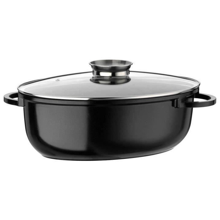 Cocotte fonte d'aluminium - GSW - CERAMICA XL - 38 cm - Ovale - Induction Cocotte fonte d'aluminium - GSW - CERAMICA XL - 38 cm - Ovale - Induction