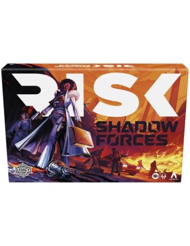 Risk Shadow Forces, jeu de stratégie, jeu de société Legacy familial et adultes, des 13 ans, 3 a 5 joueurs, Avalon Hill