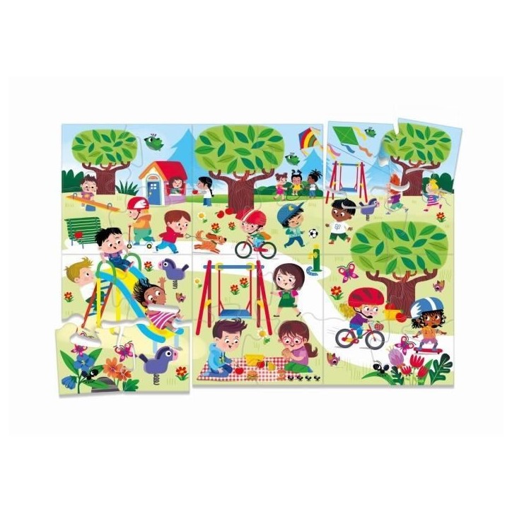 Clementoni - Coffret de 8 jeux en 1 - Jeux éducatifs formes, couleurs, nombres, quantités - Dés 3 ans Clementoni - Coffret de 8 jeux en 1 - Jeux éducatifs formes, couleurs, nombres, quantités - Dés 3 ans