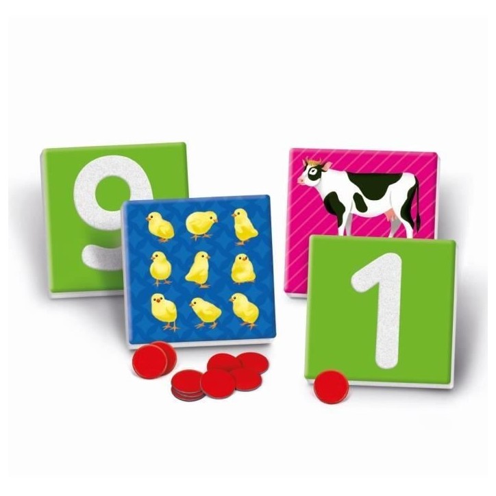 Montessori - Clementoni - Les chiffres tactiles - Jeu éducatif apprentissage des chiffres - 10 cartes chiffres rugueux - Dés 3 Montessori - Clementoni - Les chiffres tactiles - Jeu éducatif apprentissage des chiffres - 10 cartes chiffres rugueux - Dés 3