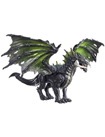 Dungeons & Dragons, figurine articulée de 28 cm du dragon noir Rakor inspirée du film