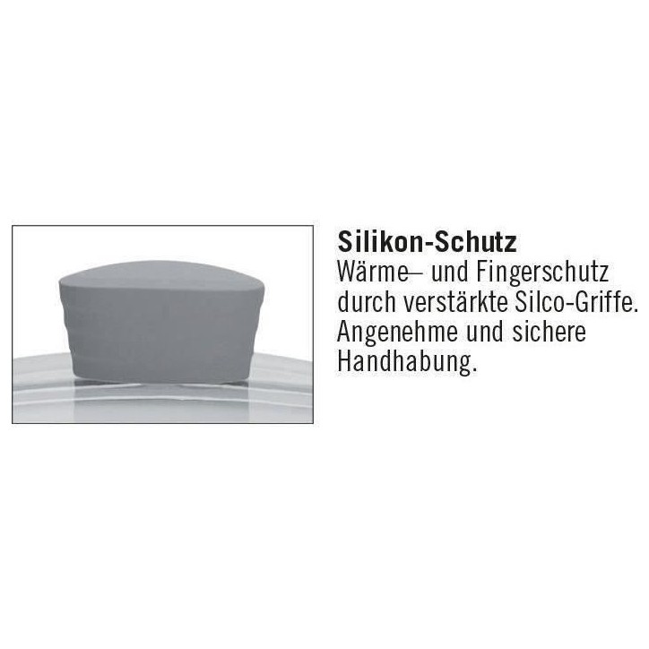 Faitout fonte d'aluminium - GSW - BOLERO - 28 cm - Induction - Gris / Blanc Faitout fonte d'aluminium - GSW - BOLERO - 28 cm - Induction - Gris / Blanc