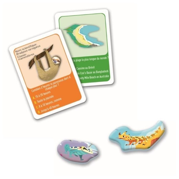Clementoni - Puzzle a la découverte du monde - Avec activités, défis, tombola et jeu de recherche - Dés 6 ans Clementoni - Puzzle a la découverte du monde - Avec activités, défis, tombola et jeu de recherche - Dés 6 ans