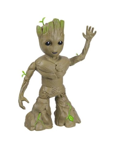 Figurine interactive Groot - HASBRO - I Am Groot Groove 'N Grow Groot - Grandit et danse - Multicolore