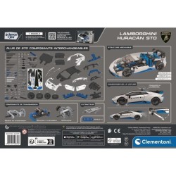 CLEMENTONI - Lamborghini Huracan STO a construire - Roues orientables