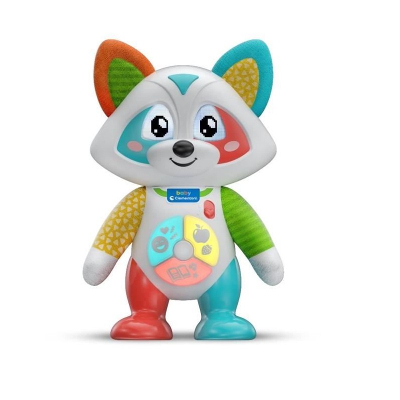 Baby Clementoni - Oliver, le raton-laveur joueur - Jeu intéractif - 4 Baby Clementoni - Oliver, le raton-laveur joueur - Jeu intéractif - 4