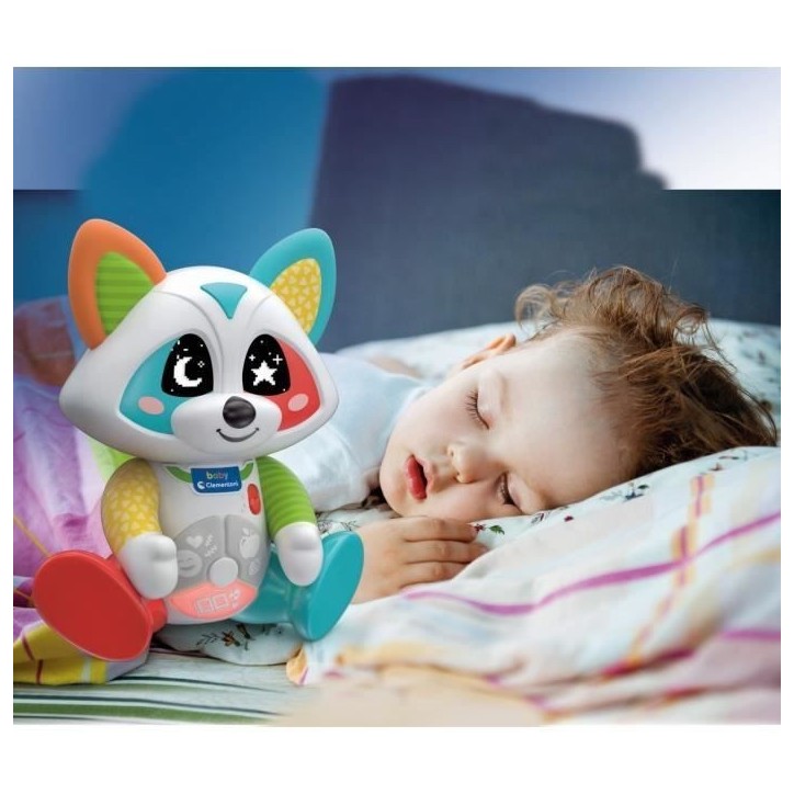 Baby Clementoni - Oliver, le raton-laveur joueur - Jeu intéractif - 4 modes de jeux : Émotions, Repas, Histoire et Exploration Baby Clementoni - Oliver, le raton-laveur joueur - Jeu intéractif - 4 modes de jeux : Émotions, Repas, Histoire et Exploration