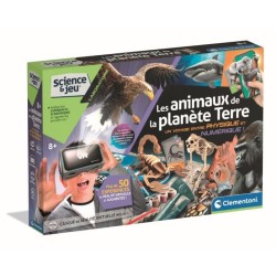 CLEMENTONI - Animaux planete Réalité - Coffret scientifique - Experi
